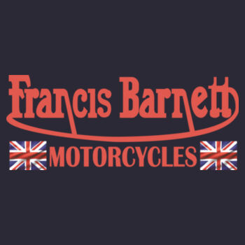Great British Favourite Vintage Classic Francis Barnett Motorcycle Logo - AWDis College Hoodie Design