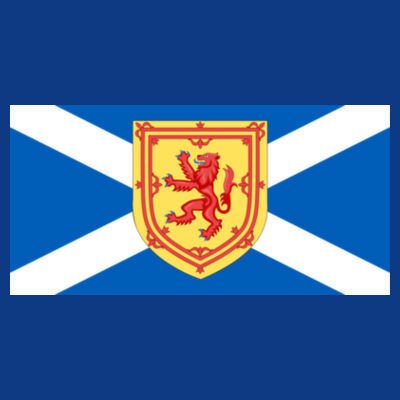 Scotland Flag and Shield - Patch Beanie  Design